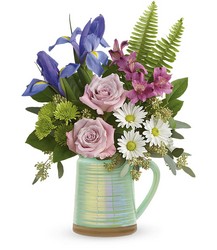 Spring is Served Bouquet from Krupp Florist, your local Belleville flower shop